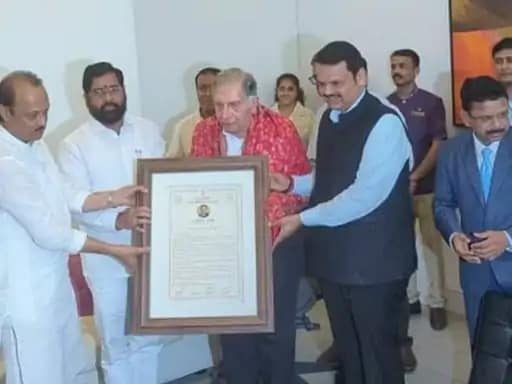 रतन टाटा को मिला महाराष्ट्र का पहला 'उद्योग रत्न' पुरस्कार.. 42 रतन टाटा को मिला महाराष्ट्र का पहला 'उद्योग रत्न' पुरस्कार.. February 15, 2026