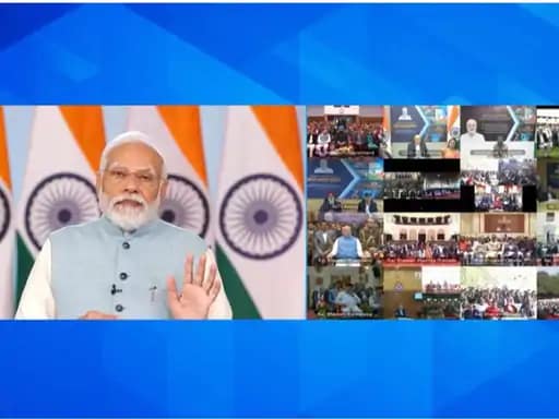 PM मोदी ने विकसित भारत यूथ वर्कशॉप लॉन्च की,बोले- क्वॉन्टम जंप लेकर दूसरे विकसित बने, अब हमारा वक्त 42 PM मोदी ने विकसित भारत यूथ वर्कशॉप लॉन्च की,बोले- क्वॉन्टम जंप लेकर दूसरे विकसित बने, अब हमारा वक्त November 10, 2025