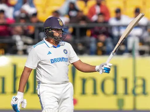 धर्मशाला टेस्ट के पहले दिन भारत 135/1,रोहित फिफ्टी बनाकर शुभमन के साथ नॉटआउट, टीम 83 रन से पीछे.. 42 धर्मशाला टेस्ट के पहले दिन भारत 135/1,रोहित फिफ्टी बनाकर शुभमन के साथ नॉटआउट, टीम 83 रन से पीछे.. February 1, 2026