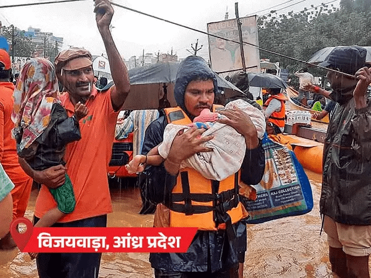 तेलंगाना-आंध्र में बारिश-बाढ़ से 33 की मौत, 432 ट्रेनें कैंसिल,23 राज्यों में आज बारिश की संभावना, गुजरात में रेड अलर्ट 42 तेलंगाना-आंध्र में बारिश-बाढ़ से 33 की मौत, 432 ट्रेनें कैंसिल,23 राज्यों में आज बारिश की संभावना, गुजरात में रेड अलर्ट December 2, 2025